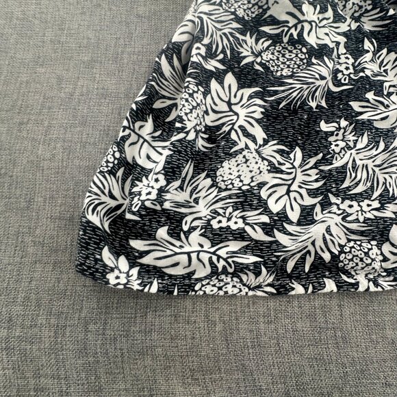 North Shore Sun Dress One Size Pineapples Scoop Neck Adjustable Straps Rayon - Picture 4 of 11